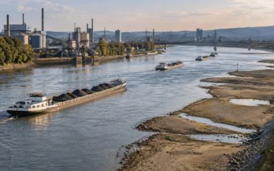 Deutschlands Wirtschaft tritt auf die Bremse: Warum der Rhein jetzt zum Konjunkturfaktor wird
